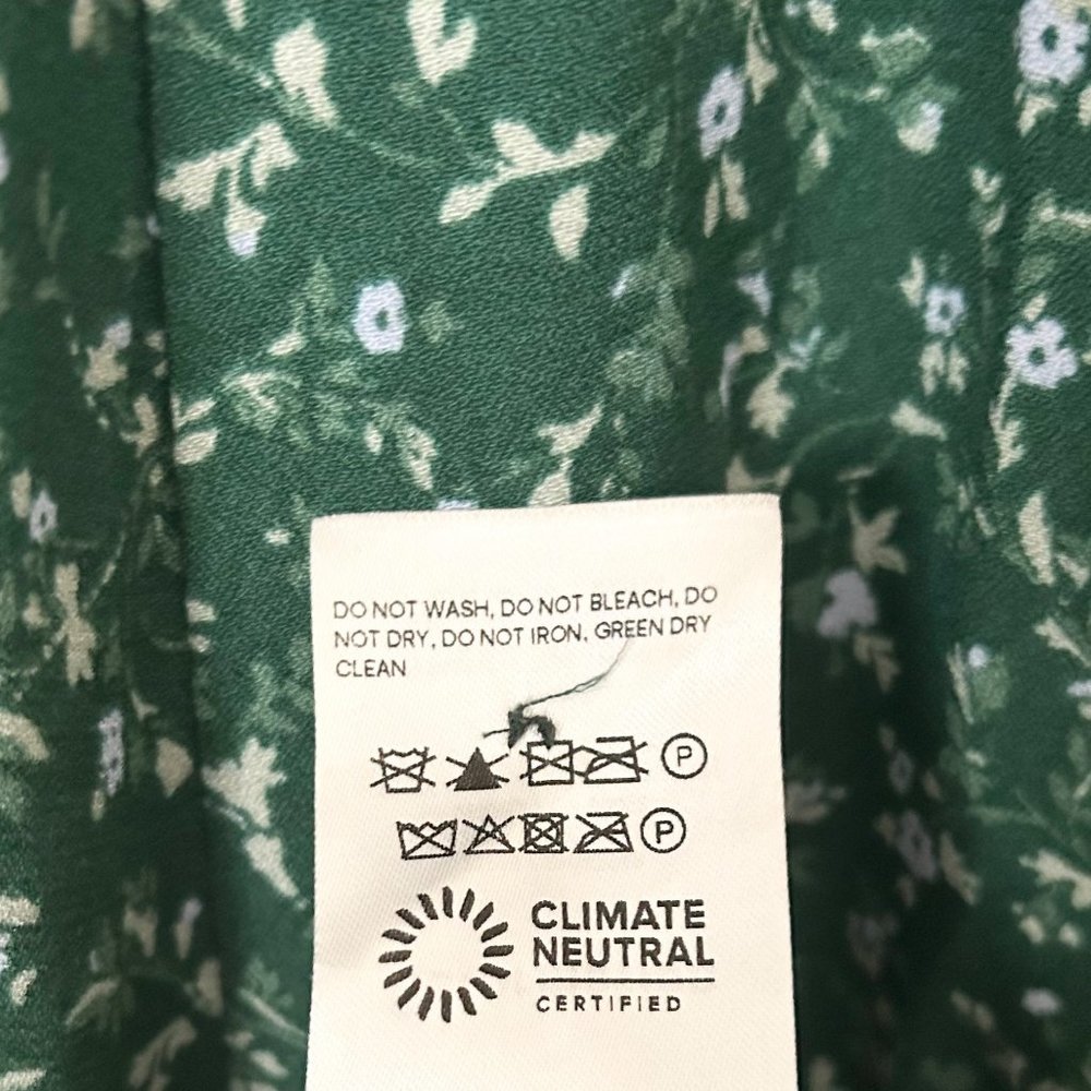 Reformation Zelda Midi Dress in Rosemarie Floral Size 4 - Picture 8 of 10